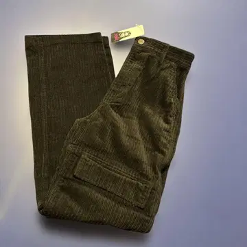 엑스걸 블랙 코듀로이 팬츠 XS