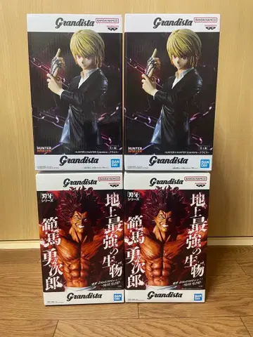 Grandista 크라피카 한마 유지로 피규어 4점 세트