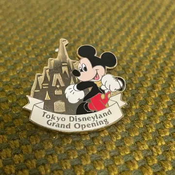 레어! ) 도쿄 디즈니랜드 그랜드 오픈 1983년 핀 배지