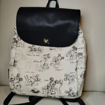 디즈니 스케치 그림체 백팩 미키