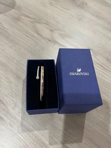 Swarovski 핑크 골드 팔찌