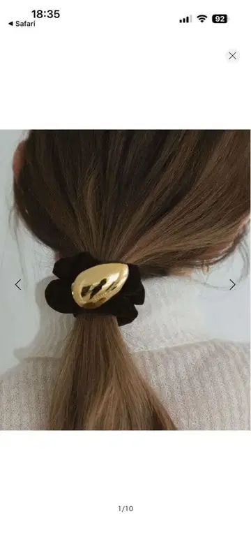 레티시아 에그 벨벳 스크런치 DB