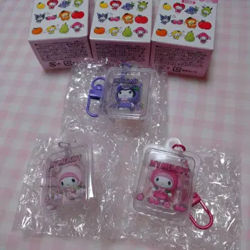 마이멜로디 쿠로미 후르츠 시크릿 키링 메로쿠로 산리오