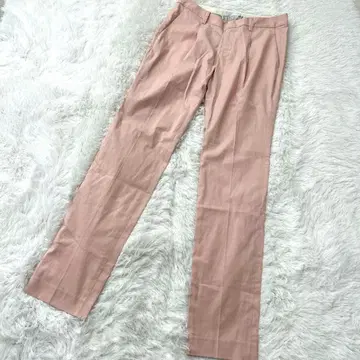 디모르포세카 핑크 슬랙스 팬츠 허리 74 택 M 깔끔