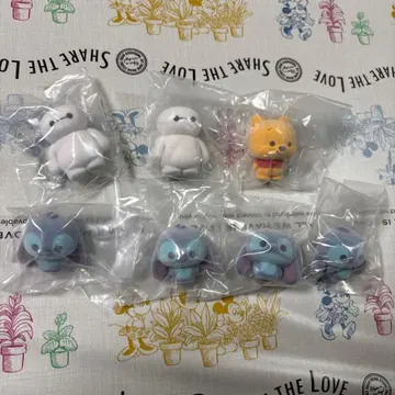 디즈니 복슬복슬 플로키 인형 푸우 스티치