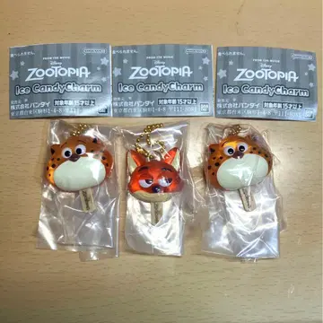 주토피아 아이스캔디 참 닉 와일드 크로우하우저 3개 세트