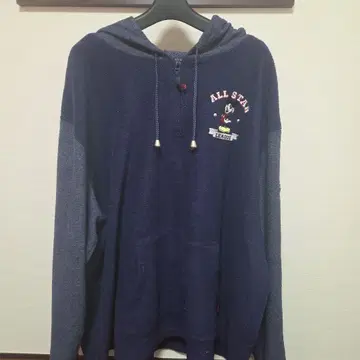 미키 플리스 후드티 90s