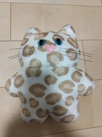 mojojojo 레오파드 무늬 BIG 봉제 인형