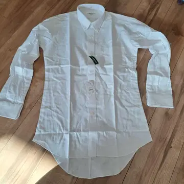 미사용품 화이트 와이셔츠 사이즈 38
