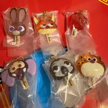 주토피아 아이스캔디 참 전 6종 컴플리트