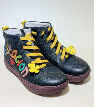 [ 새상품 미사용 ] 에스타시온 천연 가죽 숏부츠 M 사이즈