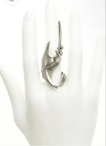 IIIMIII BlackPaintingII heteromorphic 반지