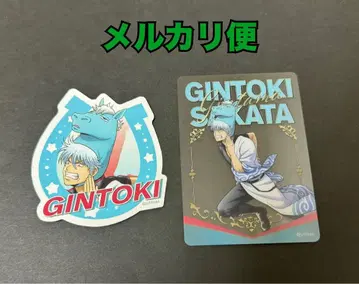 점프 페스타 은혼 이디스 클리어 카드 스티커 사카타 긴토키