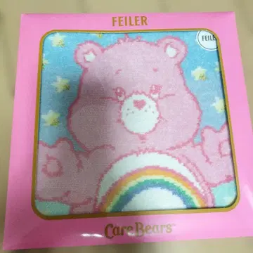 PLAZA FEILER 페이러 케어베어 치어베어 스타 손수건