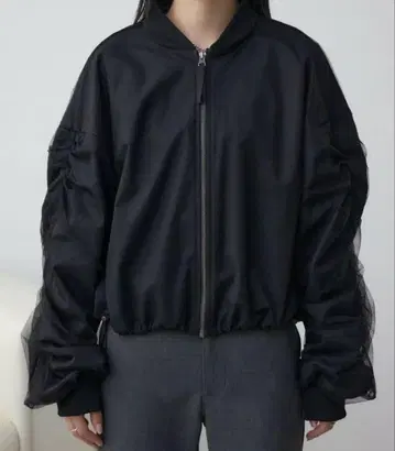 AZUL by moussy 튤 도킹 블루종