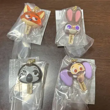 주토피아 가챠 아이스캔디 참 4종류