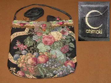 [ 새상품급 Chimaki 치마키 고블랑 직조 백 숄더 끈 포함 ]