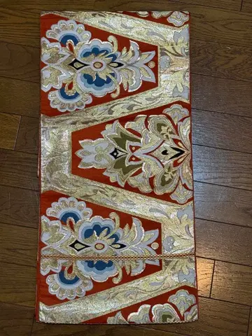 220 언제나의 느낌 특가 앤티크 나고야 오비 차고 세일