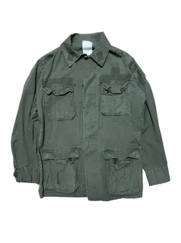 BDU 자켓 밀리터리 올리브 그린 립스탑