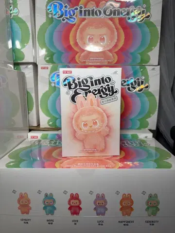 정품 새상품 미개봉 라부부 Labubu BIG INTO ENERGY 1개