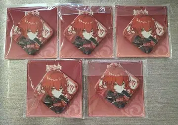 5개 세트 딜루크 캔뱃지 원신 중국 스퀘어