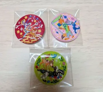 [ 익명 배송 ] 디즈니 자수 캔뱃지 2개 묶음 판매