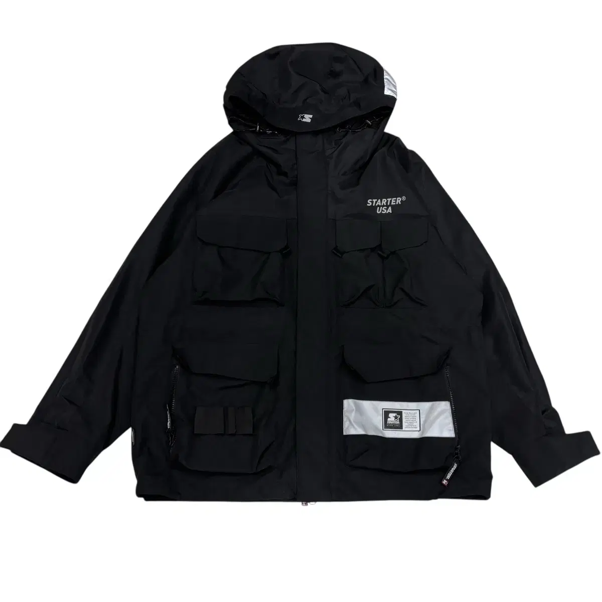 Zara Ader Error Oversized Bomber Jacket Black on Bunjang Global Site.