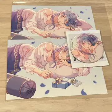 NU:카니발 에드몬드 메시지 카드 홀로그램 배지 생일 ver