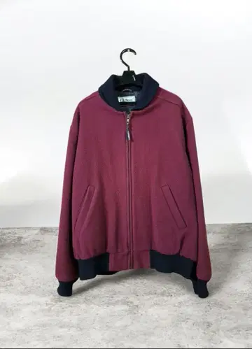 레어 90s [ L.L.BEAN ] 울 봄버 자켓 VINTAGE 새상품급