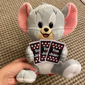 톰과 제리 제리 봉제 인형 카드 포함