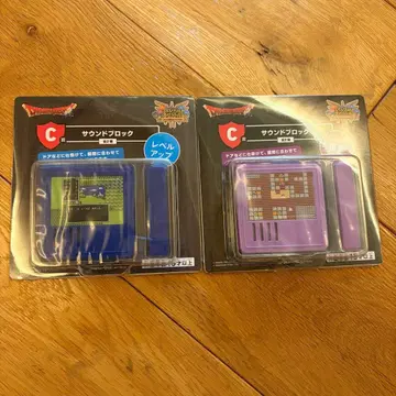 드래곤 퀘스트 제일복권 C상 사운드 블록 2종 세트