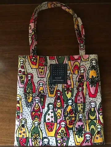 미나 페르호넨 미니 백 마트료시카 패턴 mina perhonen