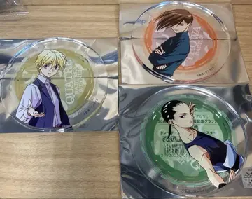 건담 W 아크릴 코스터 트로와 캇트르 오비