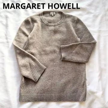 [ 새상품급 ] 마가렛호웰 크루넥 울 니트 스웨터 긴팔