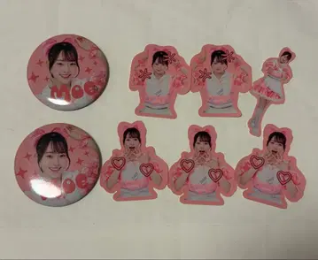 pixelribbon 쿠로사키 모에 캔뱃지 스티커