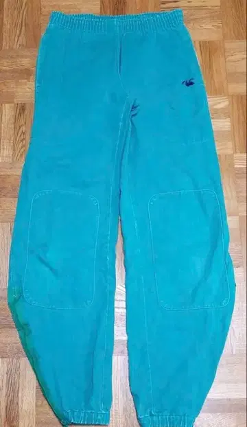 Canterbury 청록색 데님 팬츠 빈티지