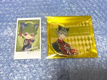 악마 집사와 검은 고양이 난자 하나마루 아크릴 코스터 포토 카드