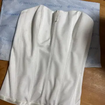 유미 카츠라 화이트 코르셋