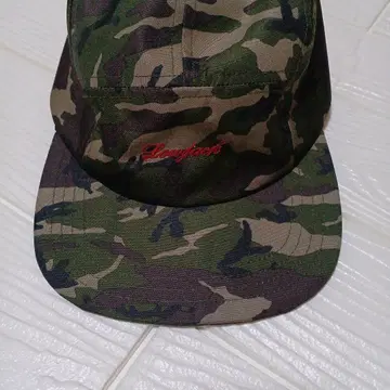 LOW JACK DESIGN 카모플라주 제트캡 빨간색 로고 자수