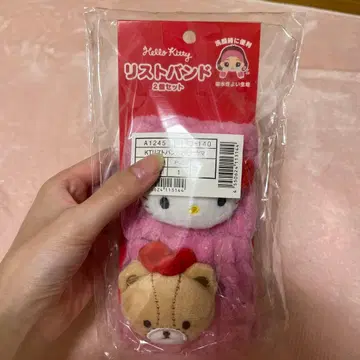 헬로키티 세안 리스트 밴드 2개 세트