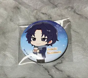 신 테니스의 왕자님 세가 콜라보 카페 유키무라 세이이치 겨울 사복 캔뱃지