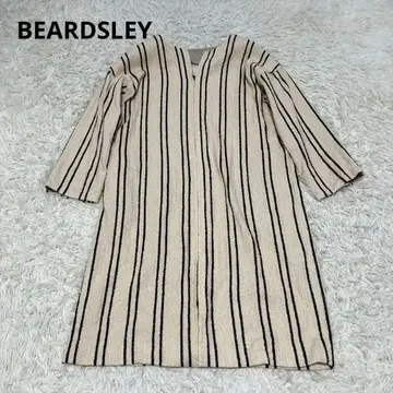 BEARDSLEY 비어즐리 스트라이프 지퍼 원피스