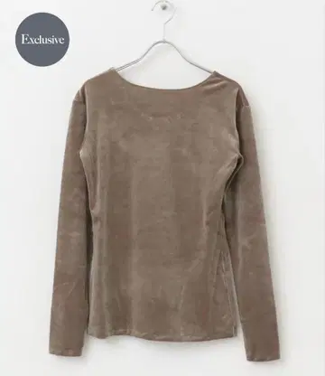 별주 GREYCHORD x ROSSO MIRA 벨로아 티셔츠