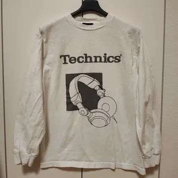 BEAMS Technics 헤드폰 디자인 T셔츠 M 상당