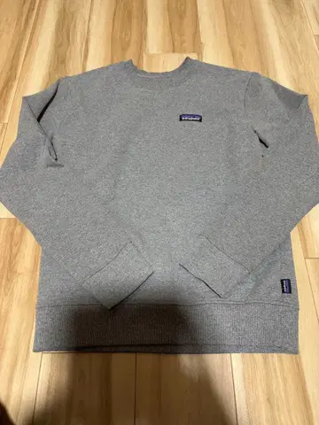 Patagonia 그레이 크루넥 트레이닝복
