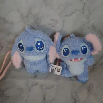 Disney 52TOYS 스티치 봉제 인형 키링 세트