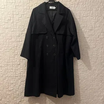 AZUL BY MOUSSY 롱 트렌치코트 블랙 S사이즈
