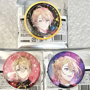 니지산지 IMPACT 캔뱃지 VOLTACTION 3SKM 후라 카나토 z