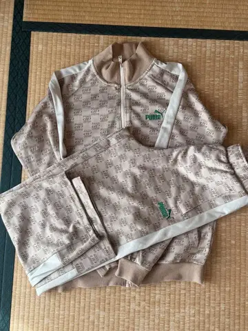 PUMA 셋업 트랙 자켓 트랙 팬츠 상 L 하 M 사이즈