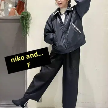 niko and - 하마구리 스티치 MA-1